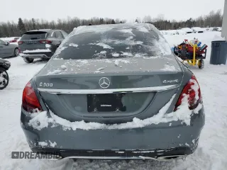 2020 Mercedes-Benz C 300 with VIN 55SWF8EB2LU328929, listed as a Copart auction lot 87035954 with 31,709 mi miles and Salvage title. Bid and sale history available at DreamBid. Image 6.