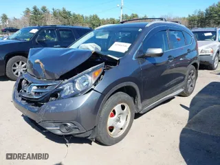 2013 Honda CR-V LX with VIN 2HKRM4H34DH600658, listed as a IAAI auction lot 41901546 with 187,363 mi miles. Bid and sale history available at carsss.com. Image 2.