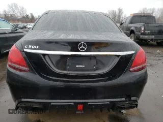 2015 Mercedes-Benz C-Class C 300 Luxury with VIN 55SWF4KB7FU025081, listed as a Copart auction lot 46940995 with 136,291 mi miles and Non Repairable. Bid and sale history available at carsss.com. Image 6.