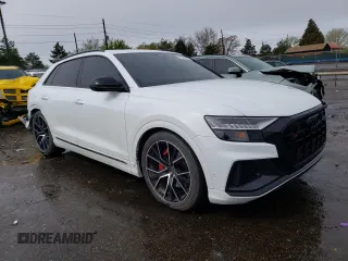 2022 Audi SQ8 Prestige z VIN WA1CWBF10ND008584, wystawiony jako Copart lot #51603143 z przebiegiem 18 461 mil mil oraz . Historia ofert i sprzedaży dostępna na DreamBid. Obrazek 4.
