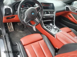 2019 BMW 8 Series M850i xDrive with VIN WBAFY4C51KBX39240, listed as a Copart auction lot 58042555 with 23,014 mi miles and Non repairable. Bid and sale history available at DreamBid. Image 8.