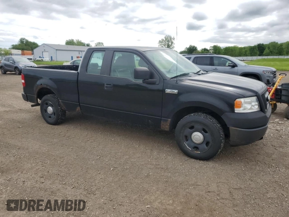 2007 Ford F-150 XL with VIN 1FTPX12V37FB11738, listed as a Copart auction lot 57666005 with 117,047 mi miles and Clean title. Bid and sale history available at DreamBid. Image 4.