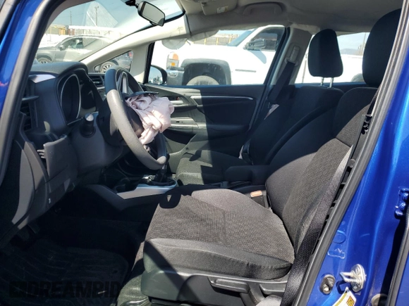 2017 Honda Fit LX with VIN 3HGGK5G55HM703210, listed as a Copart auction lot 49513765 with 25,230 mi miles and Salvage Title. Bid and sale history available at DreamBid. Image 7.