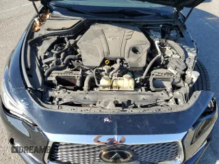 2019 Infiniti Q60 Luxe with VIN JN1EV7EL8KM290926, listed as a Copart auction lot 46810025 with 46,848 mi miles and Salvage Title. Bid and sale history available at DreamBid. Image 12.
