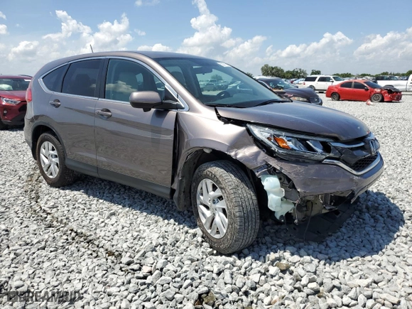 2015 Honda CR-V EX with VIN 3CZRM3H58FG706855, listed as a Copart auction lot 52007105 with 28,544 mi miles and Salvage Title. Bid and sale history available at carsss.com. Image 4.