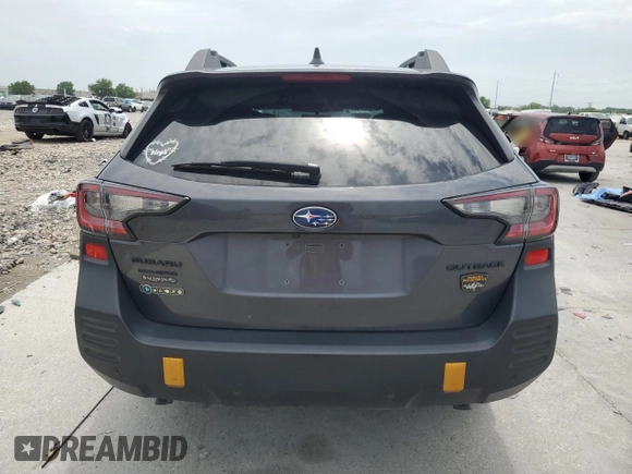 2023 Subaru Outback Wilderness с VIN 4S4BTGUD6P3181406, выставлен на аукционе Copart как лот 63435275 с пробегом Не указан миль и Списание • Salvage title. История ставок и продаж доступна на DreamBid. Изображение 6.