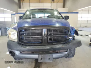 2007 Dodge 1500 ST with VIN 1D7HU18P67J609103, listed as a Copart auction lot 46133365 with 151,211 mi miles and Salvage Title. Bid and sale history available at DreamBid. Image 5.