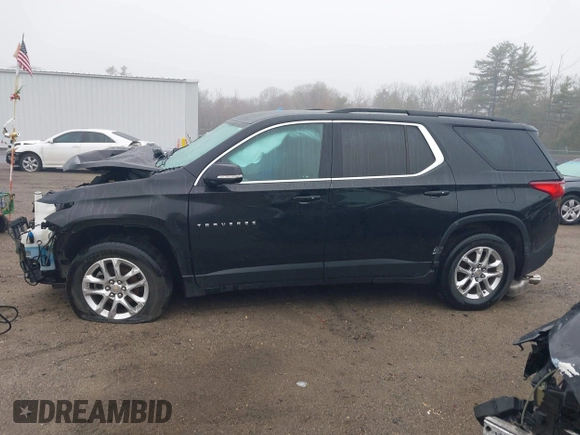 2019 Chevrolet Traverse LT Cloth with VIN 1GNEVGKW3KJ125855, listed as a IAAI auction lot 42058370 with 159,974 mi miles and . Bid and sale history available at DreamBid. Image 15.