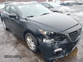 2014 Mazda 3 i Grand Touring with VIN JM1BM1W79E1155302, listed as a IAAI auction lot 41512501 with 98,635 mi miles and . Bid and sale history available at DreamBid. Image 6.