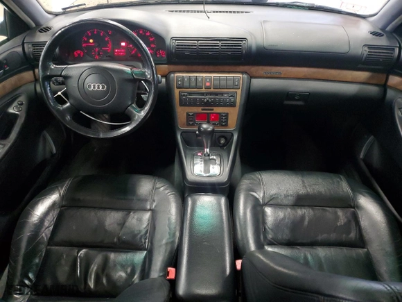 1998 Audi A4 with VIN WAUGD28D9WA228097, listed as a Copart auction lot 52101205 with 157,087 mi miles and Clean Title. Bid and sale history available at carsss.com. Image 8.
