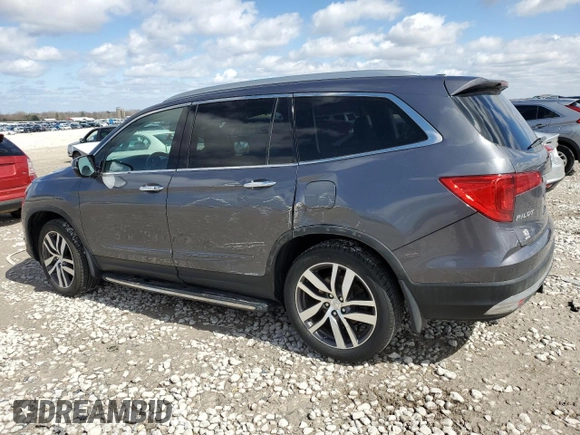 2016 Honda Pilot Touring with VIN 5FNYF6H98GB035114, listed as a Copart auction lot 49123905 with 117,591 mi miles and Clean Title. Bid and sale history available at carsss.com. Image 2.