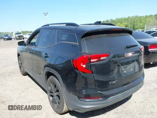 2020 GMC Terrain SLT with VIN 3GKALPEV4LL171645, listed as a IAAI auction lot 42029684 with 90,819 mi miles. Bid and sale history available at carsss.com. Image 3.