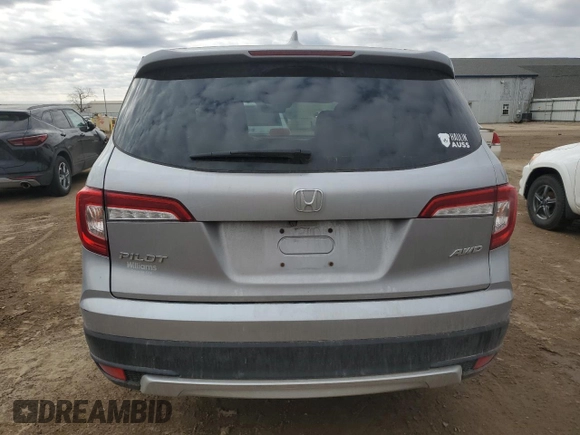 2021 Honda Pilot EX-L with VIN 5FNYF6H5XMB102899, listed as a Copart auction lot 48393705 with 29,774 mi miles and Salvage Title. Bid and sale history available at DreamBid. Image 6.