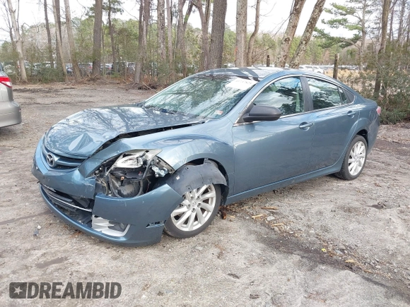 2012 Mazda Mazda6 i Touring with VIN 1YVHZ8DH2C5M22117, listed as a IAAI auction lot 41737825 with 202,048 mi miles. Bid and sale history available at carsss.com. Image 2.