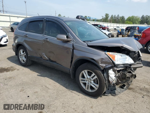2010 Honda CR-V EX-L z VIN 5J6RE4H72AL034422, wystawiony jako Copart lot #60441365 z przebiegiem 141 711 mil mil oraz Szkoda całkowita • Salvage title. Historia ofert i sprzedaży dostępna na DreamBid. Obrazek 4.
