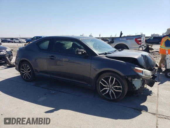 2016 Scion tC with VIN JTKJF5C75GJ017849, listed as a Copart auction lot 48568515 with 120,413 mi miles and Salvage Title. Bid and sale history available at carsss.com. Image 4.