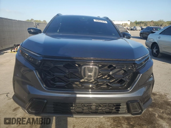 2024 Honda CR-V Sport with VIN 7FARS5H52RE021384, listed as a Copart auction lot 55431915 with 17,424 mi miles and Salvage Title. Bid and sale history available at DreamBid. Image 5.