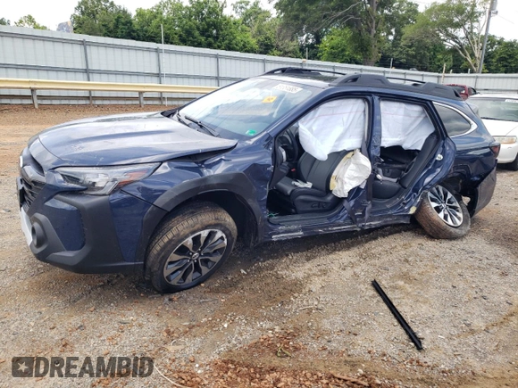 2023 Subaru Outback Limited with VIN 4S4BTANC1P3195233, listed as a Copart auction lot 61351885 with 14,647 mi miles and Salvage title. Bid and sale history available at DreamBid. Image 1.