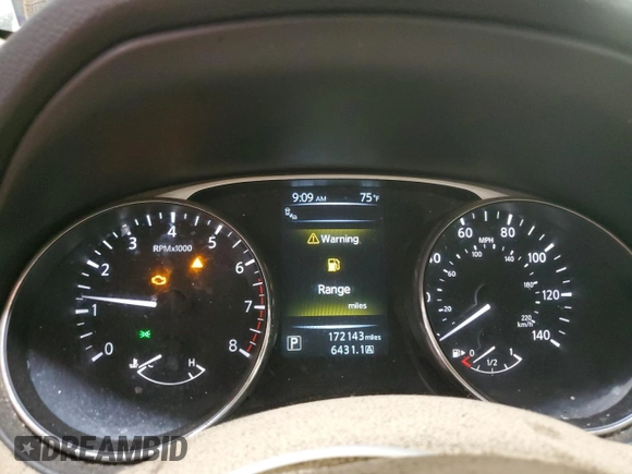 2015 Nissan Rogue SL with VIN 5N1AT2MV1FC912684, listed as a Copart auction lot 54861815 with 172,143 mi miles and Clean Title. Bid and sale history available at carsss.com. Image 9.