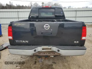 2008 Nissan Titan XE with VIN 1N6AA07D98N359661, listed as a Copart auction lot 43989065 with 171,479 mi miles and Salvage Title. Bid and sale history available at carsss.com. Image 6.