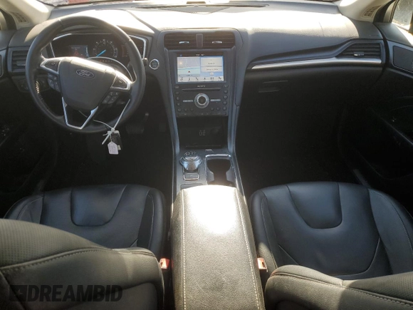 2019 Ford Fusion Titanium with VIN 3FA6P0SU0KR202707, listed as a Copart auction lot 56289475 with 26,217 mi miles and Salvage title. Bid and sale history available at DreamBid. Image 8.