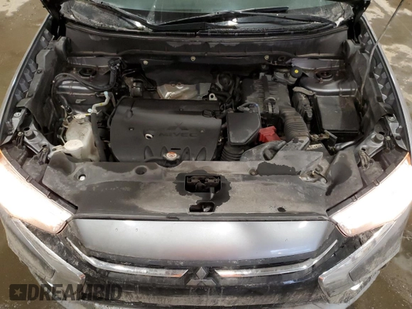 2018 Mitsubishi Outlander Sport SE 2.4 with VIN JA4AR3AW2JU020155, listed as a Copart auction lot 43357705 with 109,641 mi miles and Salvage Title. Bid and sale history available at carsss.com. Image 12.