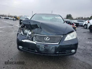 2007 Lexus ES 350 with VIN JTHBJ46G472095032, listed as a Copart auction lot 88281145 with 75,443 mi miles and Salvage Title. Bid and sale history available at carsss.com. Image 5.
