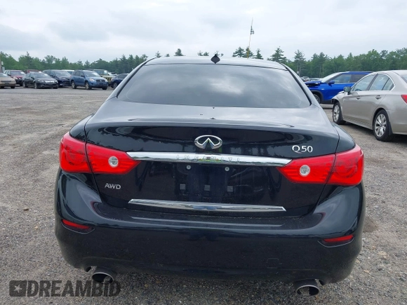 2017 Infiniti Q50 Premium with VIN JN1EV7ARXHM835950, listed as a IAAI auction lot 42456657 with 128,692 mi miles and . Bid and sale history available at DreamBid. Image 16.