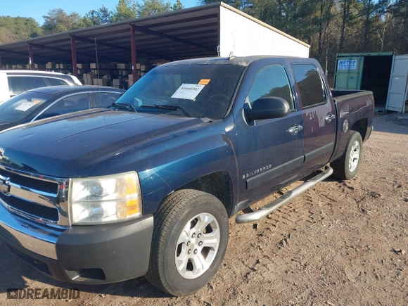 2007 Chevrolet Silverado 1500 LT w/1LT with VIN 3GCEC13J27G501078, listed as a IAAI auction lot 41660302 with 203,791 mi miles. Bid and sale history available at carsss.com. Image 2.