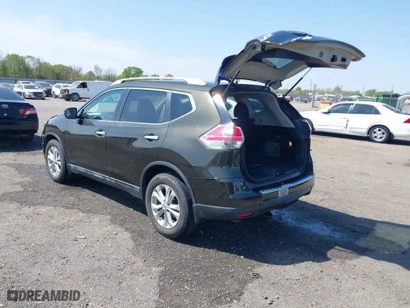 2015 Nissan Rogue S with VIN 5N1AT2MT9FC788825, listed as a IAAI auction lot 41900531 with 101,090 mi miles. Bid and sale history available at carsss.com. Image 3.