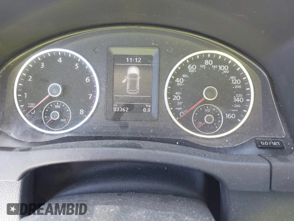 2017 Volkswagen Tiguan S with VIN WVGBV7AX7HK049500, listed as a IAAI auction lot 41632573 with 83,362 mi miles and . Bid and sale history available at DreamBid. Image 7.