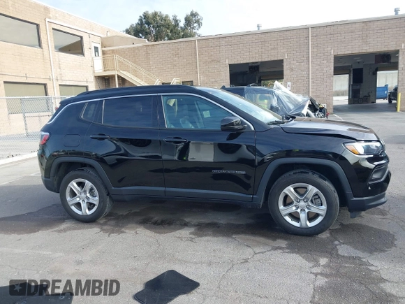 2023 Jeep Compass Latitude with VIN 3C4NJDBN1PT533202, listed as a IAAI auction lot 41545879 with 35,794 mi miles and . Bid and sale history available at DreamBid. Image 13.