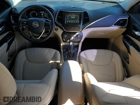 2019 Jeep Cherokee Latitude with VIN 1C4PJLCB1KD416578, listed as a Copart auction lot 47034645 with 73,854 mi miles and Salvage title. Bid and sale history available at DreamBid. Image 8.