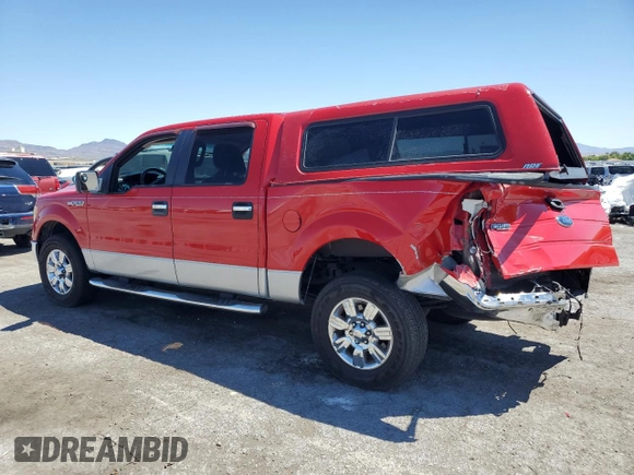 2009 Ford F-150 XL with VIN 1FTPW14V89FA92235, listed as a Copart auction lot 52831104 with 166,608 mi miles and Salvage title. Bid and sale history available at DreamBid. Image 2.