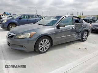 2011 Honda Accord EX-L with VIN 1HGCP3F89BA018101, listed as a Copart auction lot 58846235 with 119,638 mi miles and Salvage title. Bid and sale history available at DreamBid. Image 1.