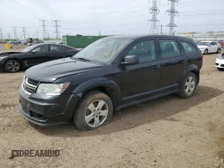 2013 Dodge Journey American Value z VIN 3C4PDCAB6DT682525, wystawiony jako Copart lot #54932555 z przebiegiem 166 594 mil mil oraz Szkoda całkowita • Salvage title. Historia ofert i sprzedaży dostępna na DreamBid. Obrazek 1.