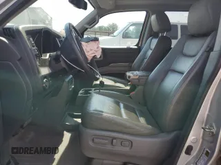 2014 Honda Ridgeline RTL with VIN 5FPYK1F57EB002835, listed as a Copart auction lot 54748905 with 111,253 mi miles and Salvage title. Bid and sale history available at DreamBid. Image 7.