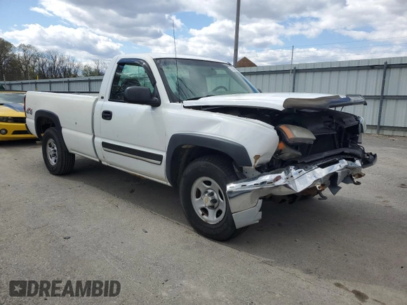 2003 Chevrolet Silverado 1500 Work Truck with VIN 1GCEK14X03Z239612, listed as a Copart auction lot 51848315 with 245,172 mi miles and Salvage Title. Bid and sale history available at DreamBid. Image 4.