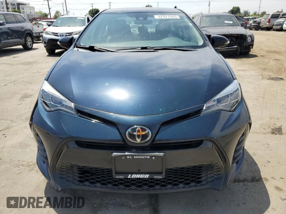 2019 Toyota Corolla L with VIN 2T1BURHE1KC130475, listed as a Copart auction lot 57521325 with 139,033 mi miles and Salvage Title. Bid and sale history available at DreamBid. Image 5.