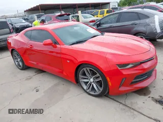 2016 Chevrolet Camaro 2LT with VIN 1G1FD1RS2G0133841, listed as a IAAI auction lot 41874772 with 104,840 mi miles. Bid and sale history available at carsss.com. Image 1.