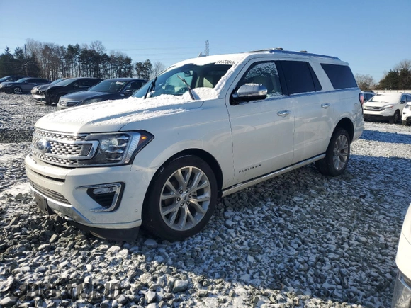 2021 Ford Expedition Max Platinum with VIN 1FMJK1MTXMEA30295, listed as a Copart auction lot 41738105 with 79,779 mi miles and Salvage title. Bid and sale history available at DreamBid. Image 1.