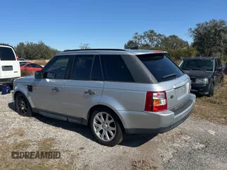 2008 Land Rover Range Rover Sport HSE z VIN SALSK25428A171759, wystawiony jako Copart lot #88988175 z przebiegiem 169 102 mil mil oraz Czysty tytuł • Clean title. Historia ofert i sprzedaży dostępna na DreamBid. Obrazek 3.