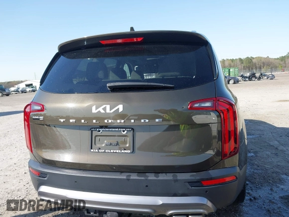 2022 Kia Telluride EX with VIN 5XYP34HCXNG289594, listed as a IAAI auction lot 41812433 with 91,110 mi miles and . Bid and sale history available at DreamBid. Image 17.