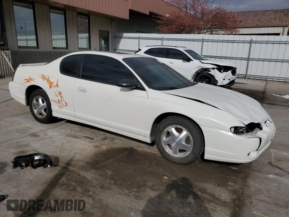 2005 Chevrolet Monte Carlo LT with VIN 2G1WX12K759243191, listed as a Copart auction lot 79144884 with 137,759 mi miles and Clean Title. Bid and sale history available at carsss.com. Image 4.
