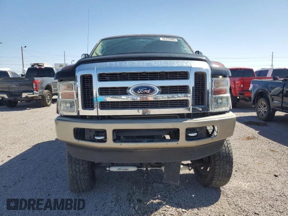 2008 Ford F-250 XL with VIN 1FTSW21R28EC23591, listed as a Copart auction lot 52433965 with 119,669 mi miles and Salvage title. Bid and sale history available at DreamBid. Image 5.