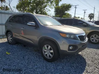 2012 Kia Sorento LX with VIN 5XYKT4A61CG199715, listed as a Copart auction lot 53088315 with 164,339 mi miles and Clean Title. Bid and sale history available at carsss.com. Image 4.
