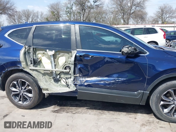 2020 Honda CR-V EX with VIN 2HKRW1H54LH418645, listed as a IAAI auction lot 41746020 with 78,390 mi miles. Bid and sale history available at carsss.com. Image 6.