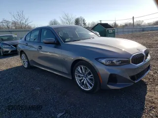 2023 BMW 3 Series 330e xDrive with VIN 3MW39FS0XP8C81322, listed as a Copart auction lot 47655915 with 12,650 mi miles and Salvage Title. Bid and sale history available at carsss.com. Image 4.