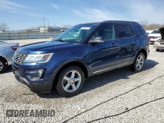 2016 Ford Explorer XLT with VIN 1FM5K8DH9GGB37109, listed as a Copart auction lot 48782105 with 215,458 mi miles and Salvage Title. Bid and sale history available at carsss.com. Image 1.