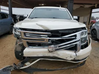 2015 Chevrolet Tahoe LTZ with VIN 1GNSCCKC3FR672168, listed as a Copart auction lot 85527284 with 160,822 mi miles and Salvage Title. Bid and sale history available at carsss.com. Image 5.